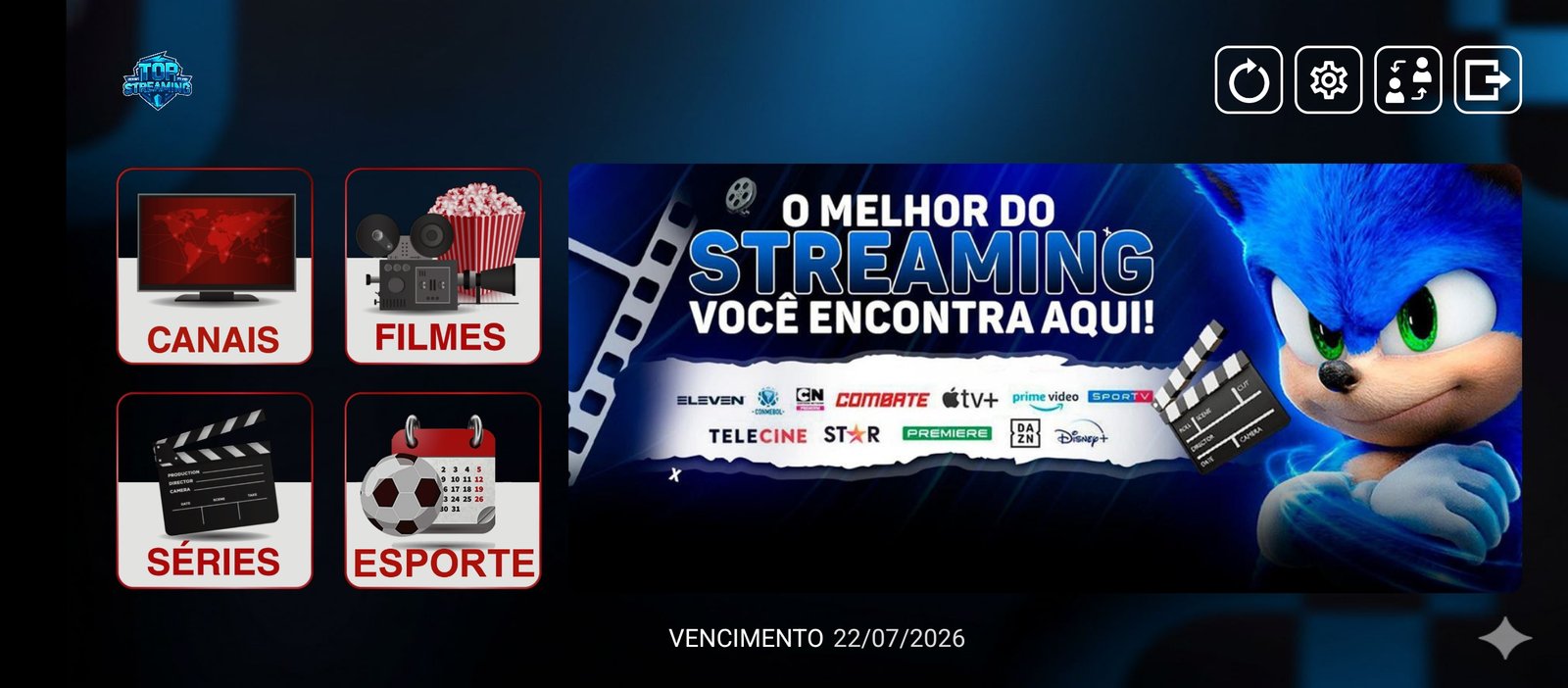 TOP STREAMING